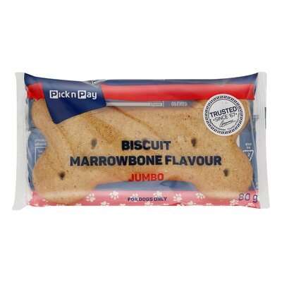 PnP Jumbo Biscuit Marrowbone Flavour 80g
