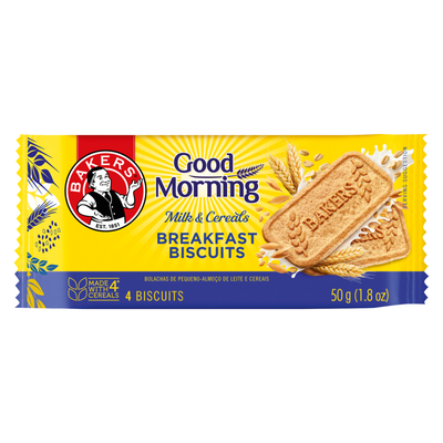 Bakers Good Morning Milk & Cereal 50g