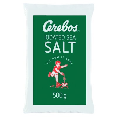 Cerebos Salt Iodated Sea Poly 500g