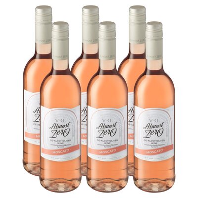Almost Zero Ravishing Rose 750ml x 6