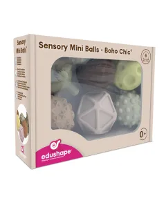 Edushape Sensory Mini Balls 6 Piece Bobo Chic