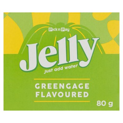 PnP Greengage Flavoured Jelly 80g
